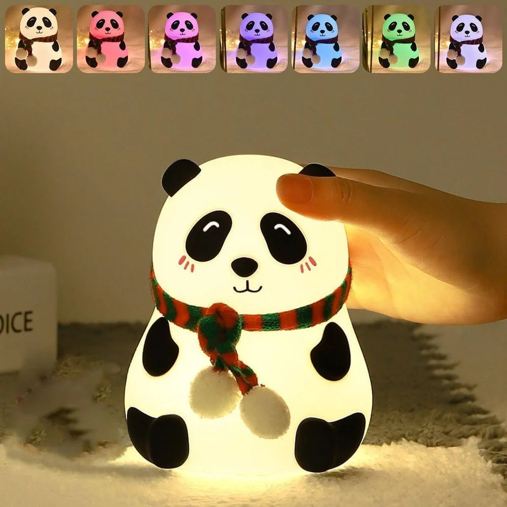 Silicone Panda Night Lamp